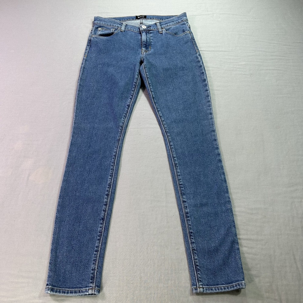 Hudson LA Jeans Womens 26 Blue Denim Nico Mid Rise Super Skinny Stretch